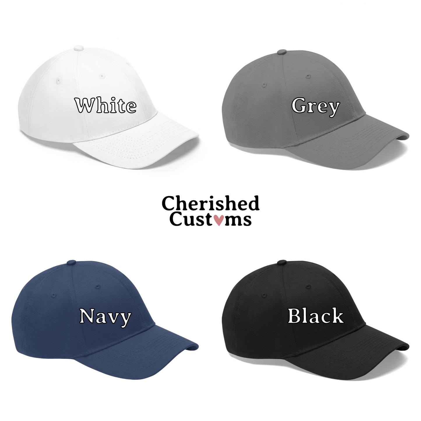 Cherished Customs© Embroidered Hat